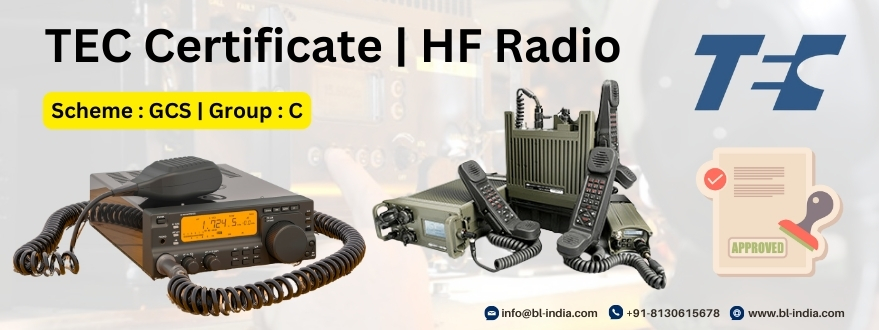 TEC Certificate for HF Radio